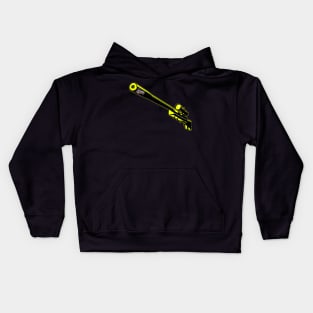 Punchado Sniper Rifle Blank Text, v. Code Yellow Kids Hoodie